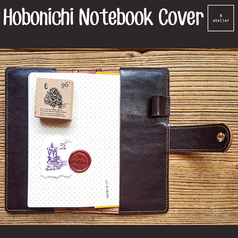 R.atelier Hobonichi Weeks Mega Leather Notebook Folio Cover