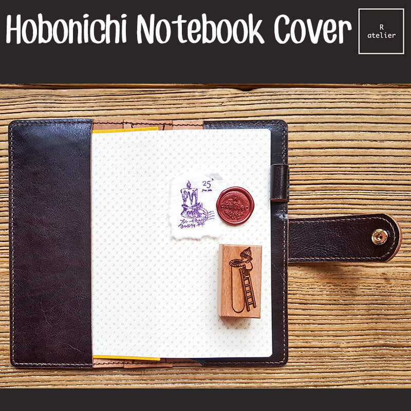 R.atelier Hobonichi Weeks Mega Leather Notebook Folio Cover