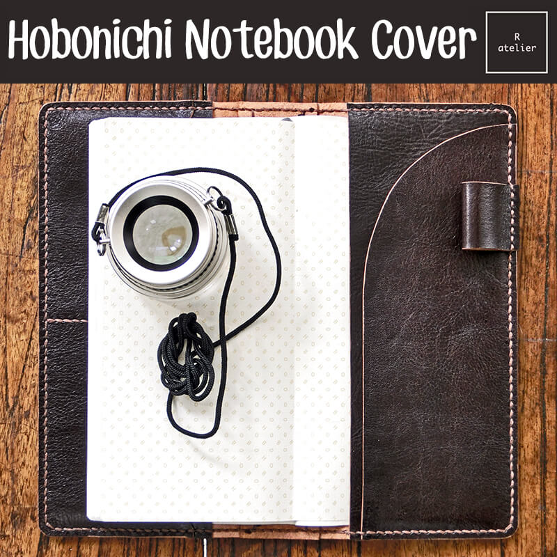 R.atelier Hobonichi Weeks Mega Leather Notebook Folio Cover