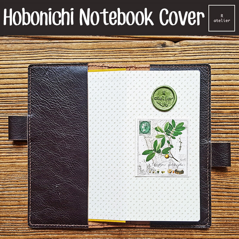 R.atelier Hobonichi Weeks Mega Leather Notebook Folio Cover