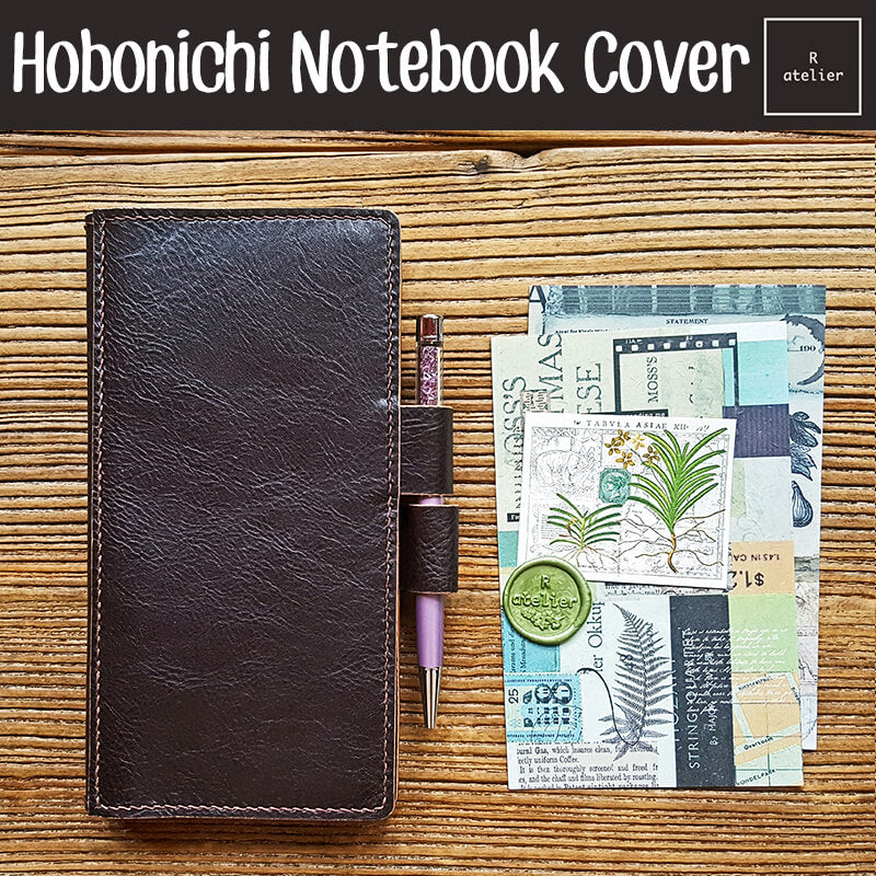 R.atelier Hobonichi Weeks Mega Leather Notebook Folio Cover