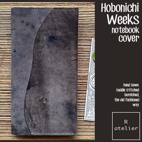 R.atelier Hobonichi Weeks Mega Leather Notebook Folio Cover