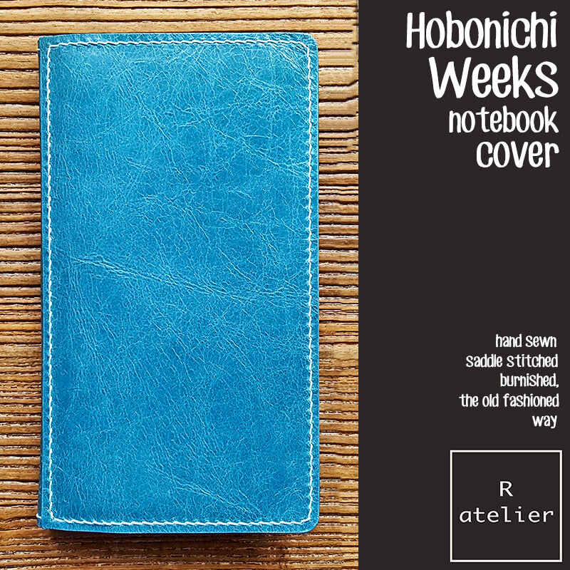 R.atelier Hobonichi Weeks Mega Leather Notebook Folio Cover