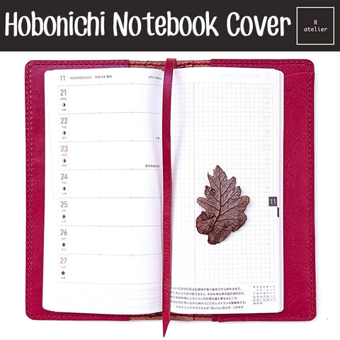 R.atelier Hobonichi Weeks Mega Leather Notebook Folio Cover