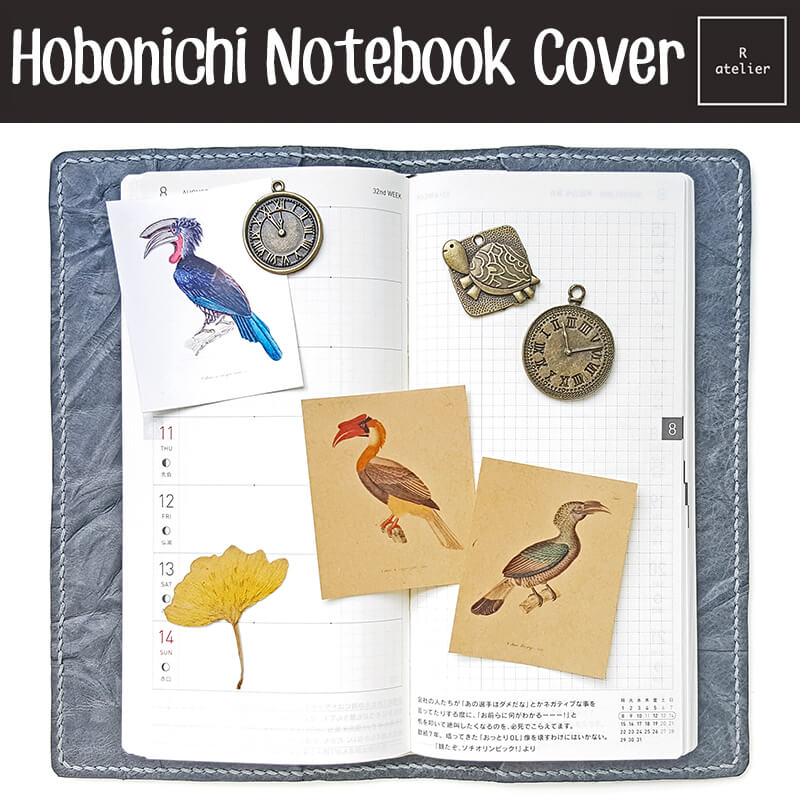 R.atelier Hobonichi Weeks Mega Leather Notebook Folio Cover