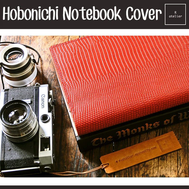 R.atelier Hobonichi A5 Leather Notebook Folio Cover