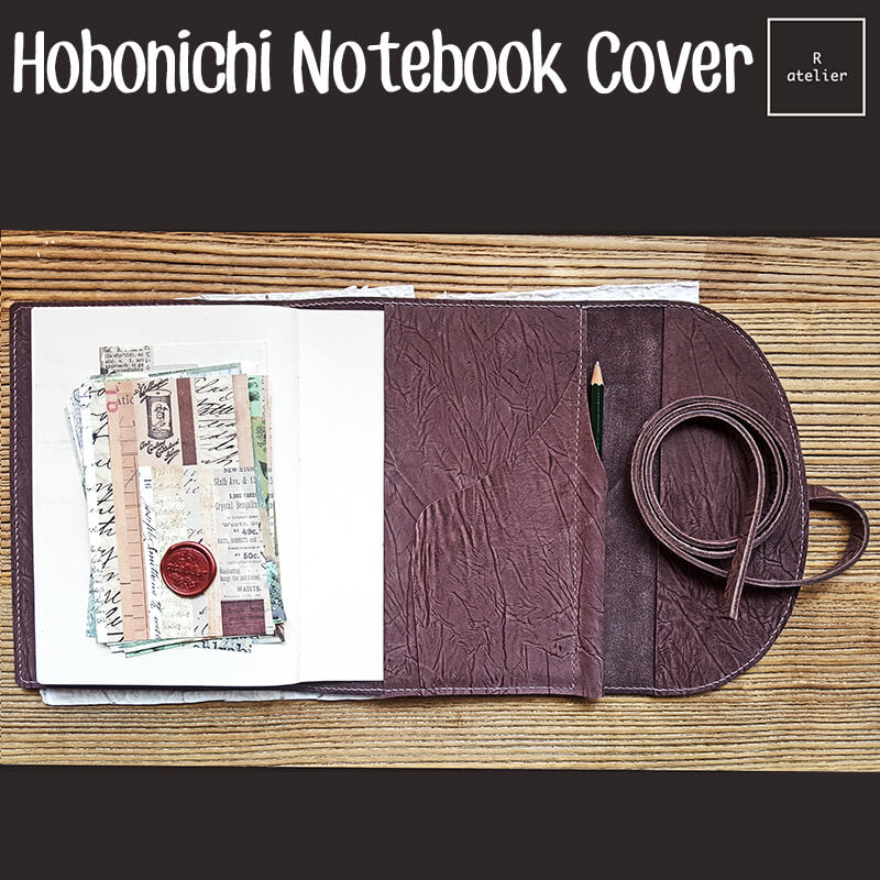 R.atelier Hobonichi Techo A5 Cousin Trifold Leather Notebook Cover