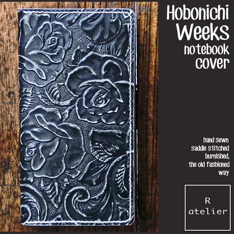 R.atelier Hobonichi Weeks Mega Leather Notebook Folio Cover