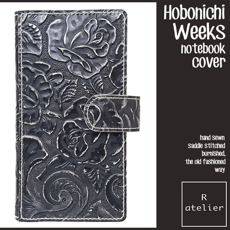 R.atelier Hobonichi Weeks Mega Leather Notebook Folio Cover