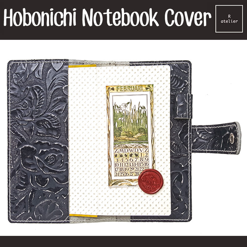 R.atelier Hobonichi Weeks Mega Leather Notebook Folio Cover