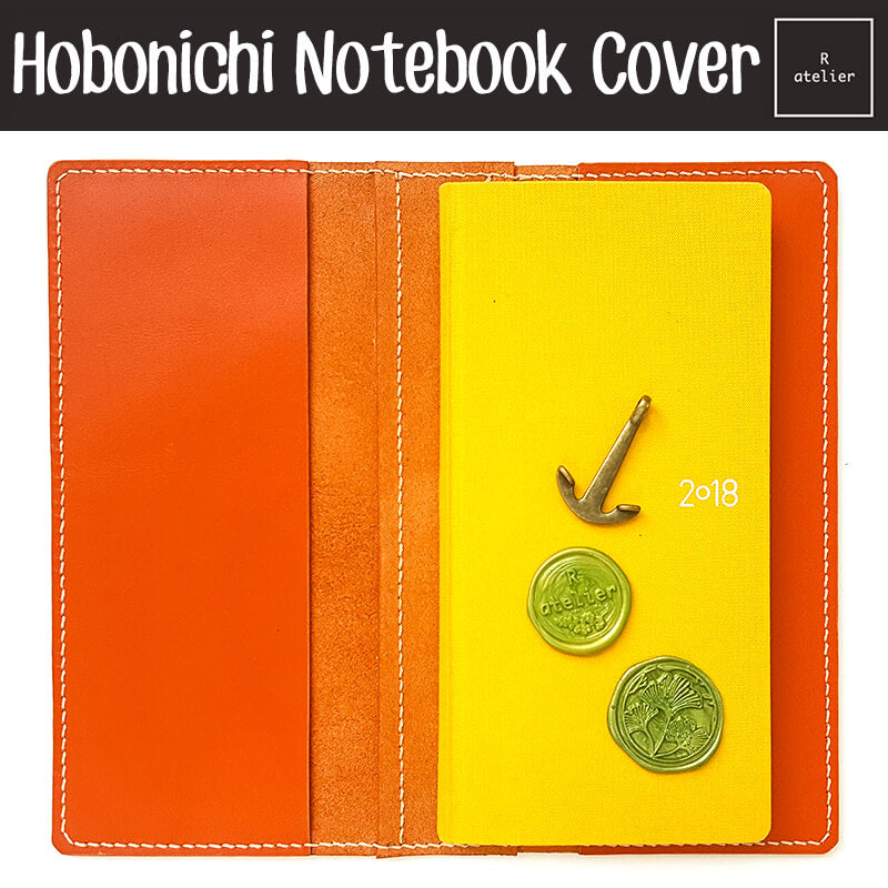 R.atelier Hobonichi Weeks Mega Leather Notebook Folio Cover