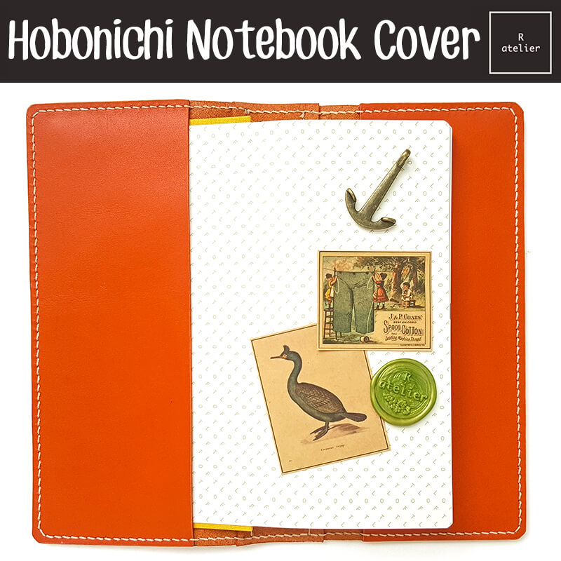 R.atelier Hobonichi Weeks Mega Leather Notebook Folio Cover