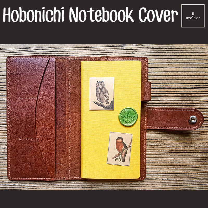 R.atelier Hobonichi Weeks Mega Leather Notebook Folio Cover