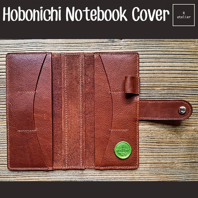 R.atelier Hobonichi Weeks Mega Leather Notebook Folio Cover