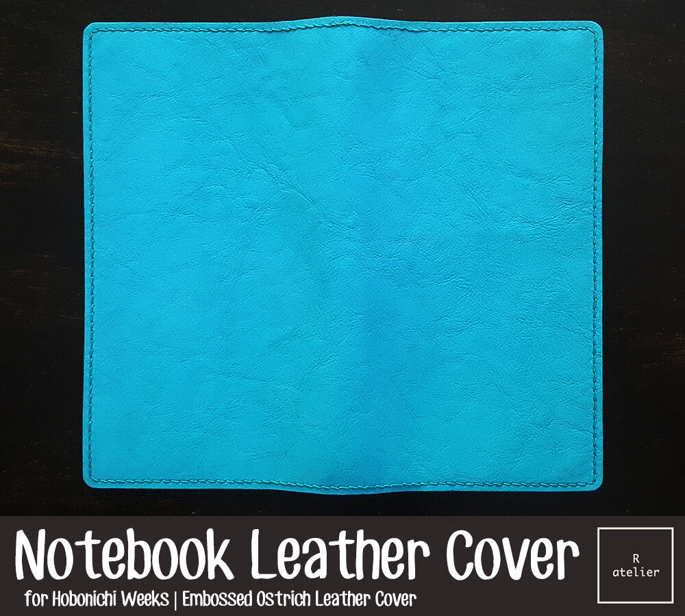 Leather Notebook Cover | Hobonichi Weeks Mega (FREE SHIP DEALS)