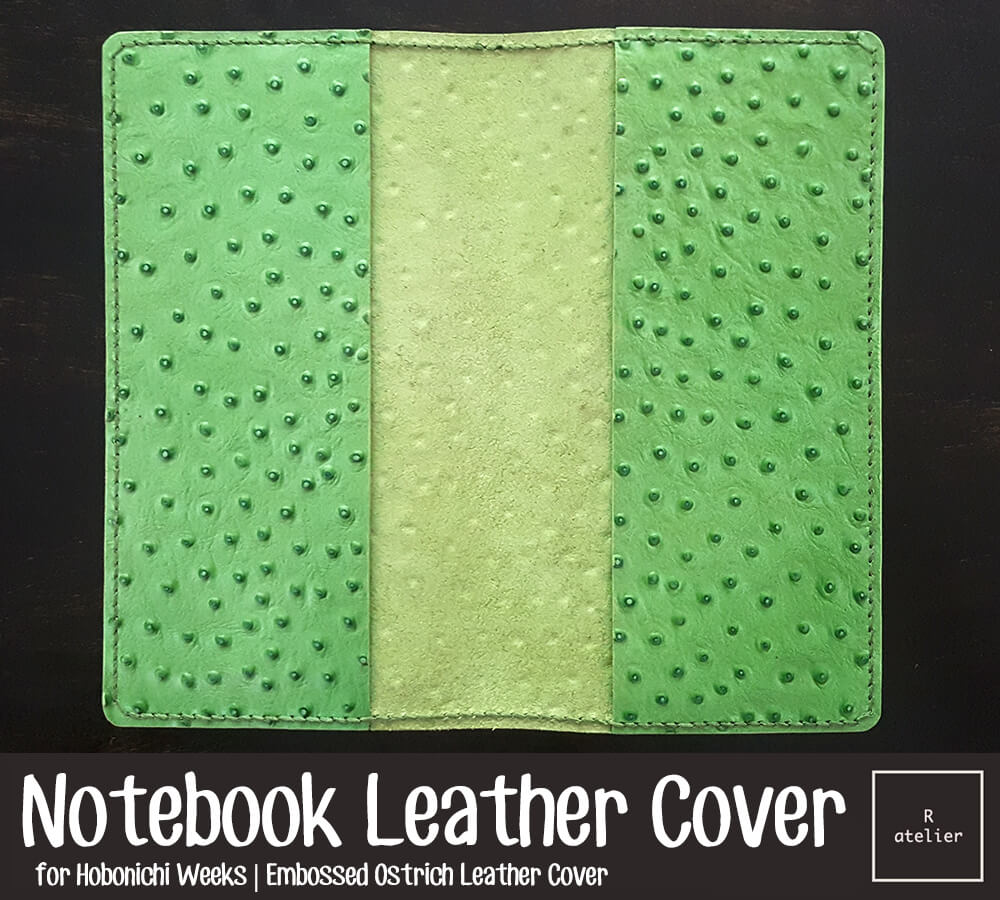 Leather Notebook Cover | Hobonichi Weeks Mega (FREE SHIP DEALS)