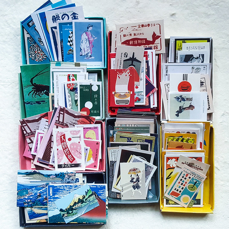 Japanese Scrapbooking Matchbox Stickers (480 pcs)