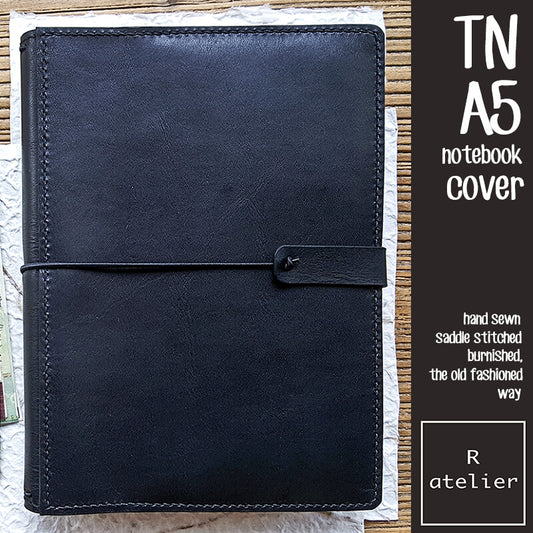 R.atelier A5 TN Leather Notebook Journal Cover Folio