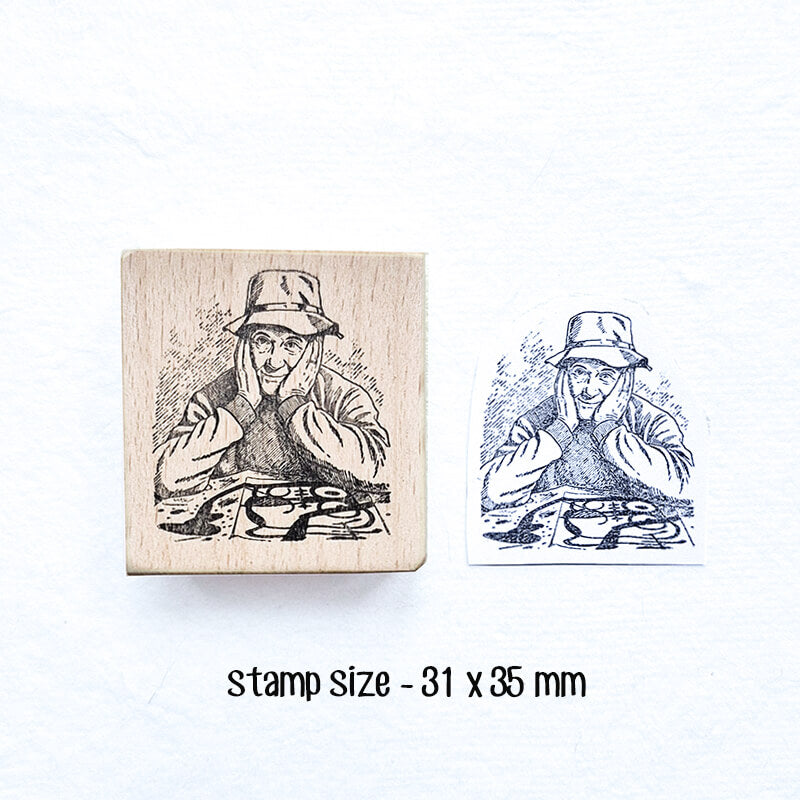 Modern Art Artists Scrapbooking Stamp