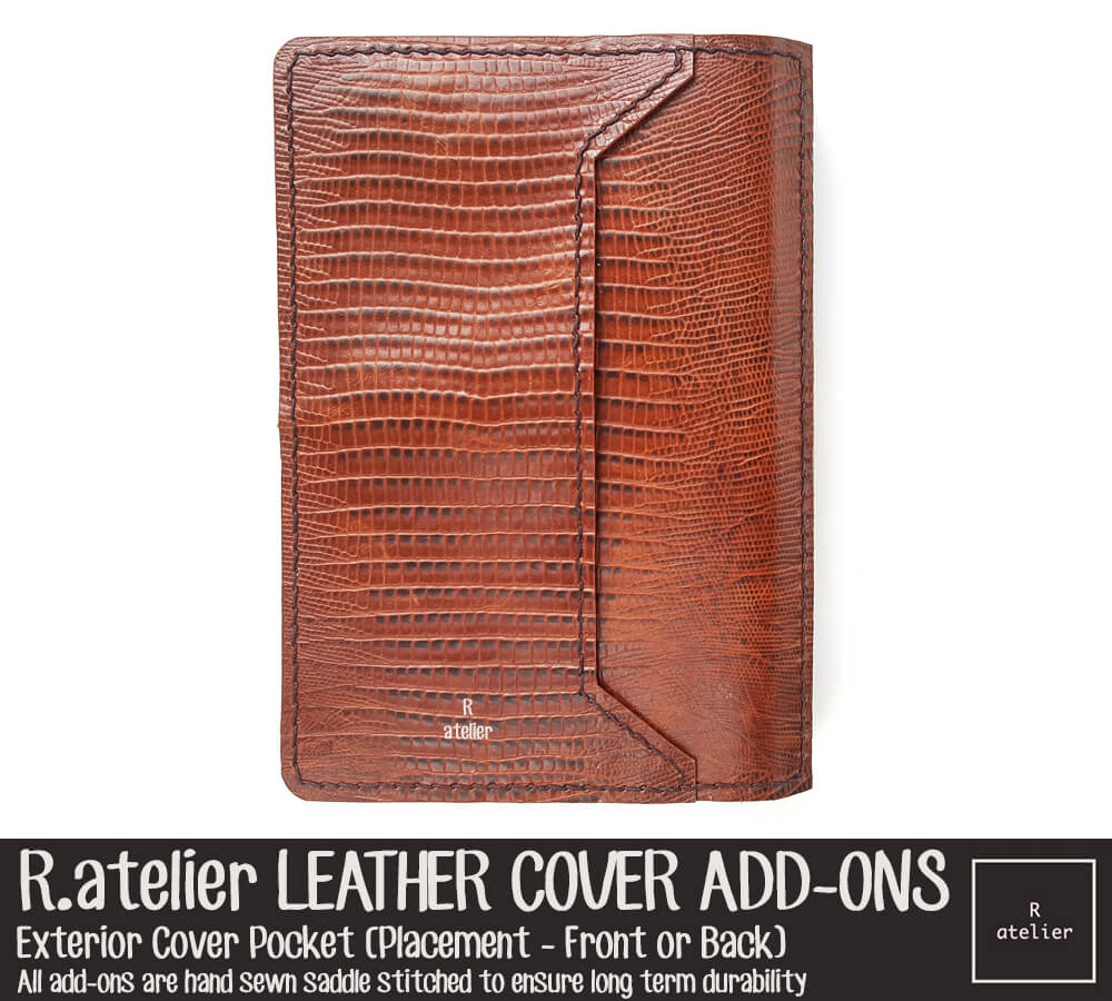 R.atelier Hobonichi Weeks Mega Leather Notebook Folio Cover