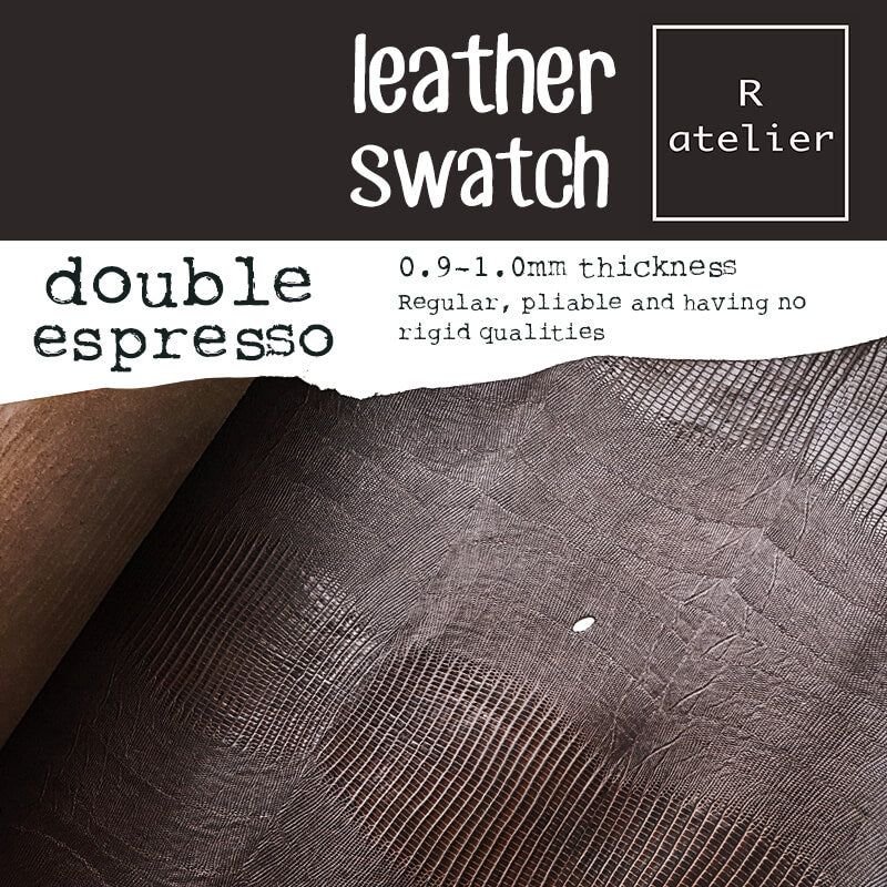 Leather Swatch - Double Espresso