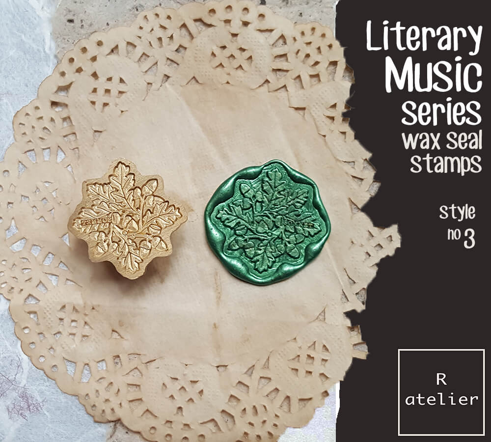 Literary Music Series Wax Seal Stamps