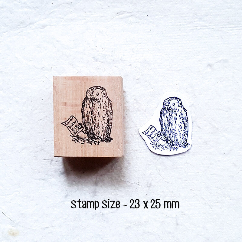 Little Bear Story Scrapbooking Wooden Stamp