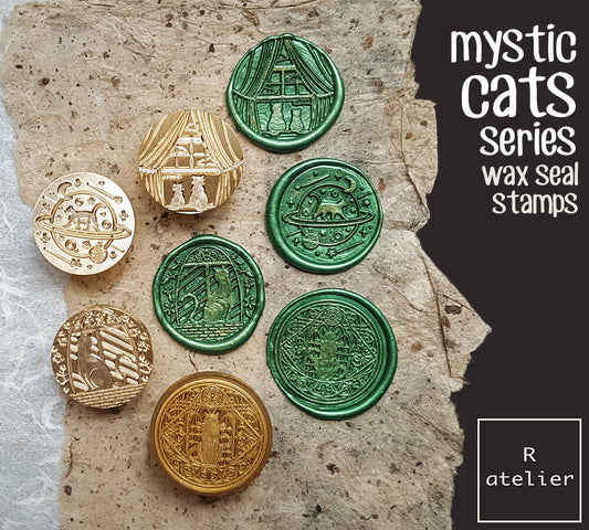 Mystic Cat Series Wax Seal Stamps