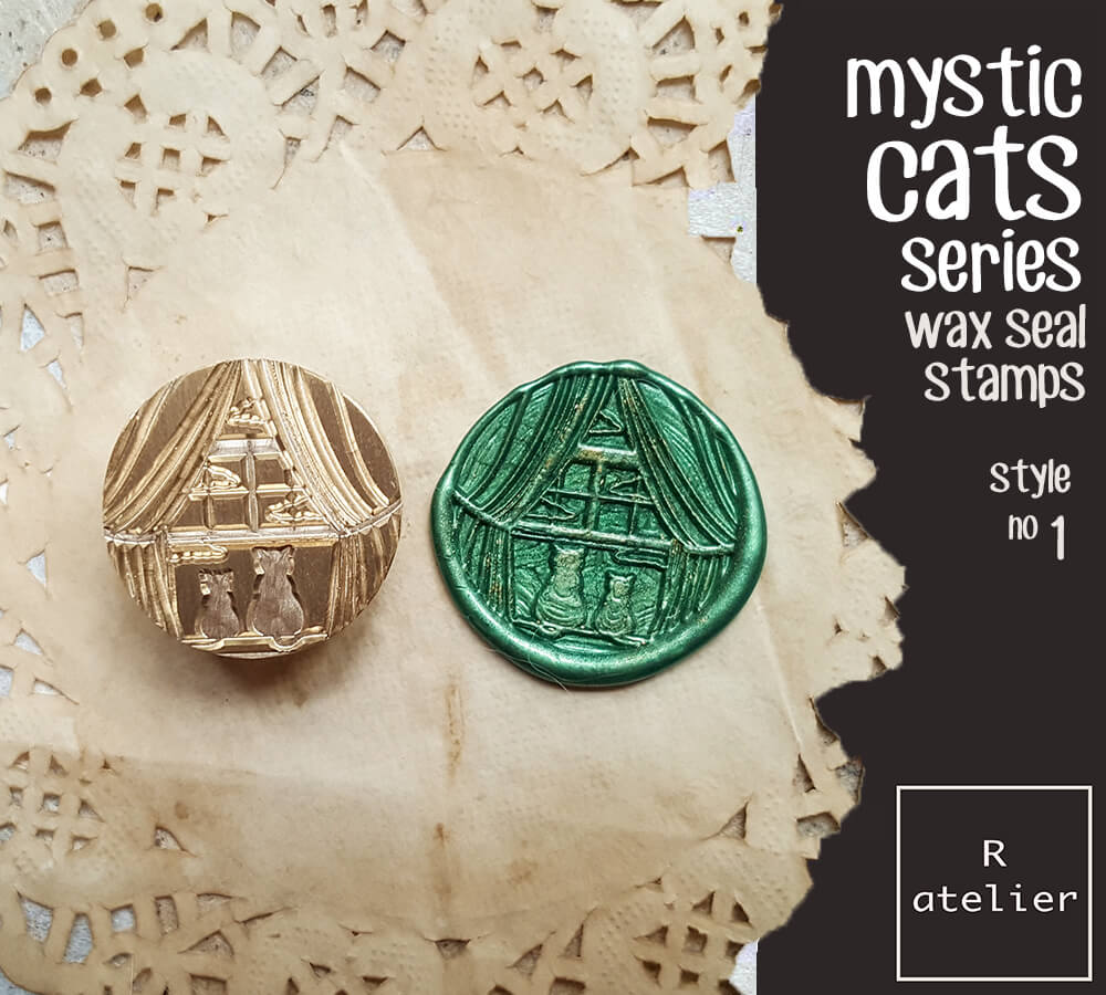 Mystic Cat Series Wax Seal Stamps