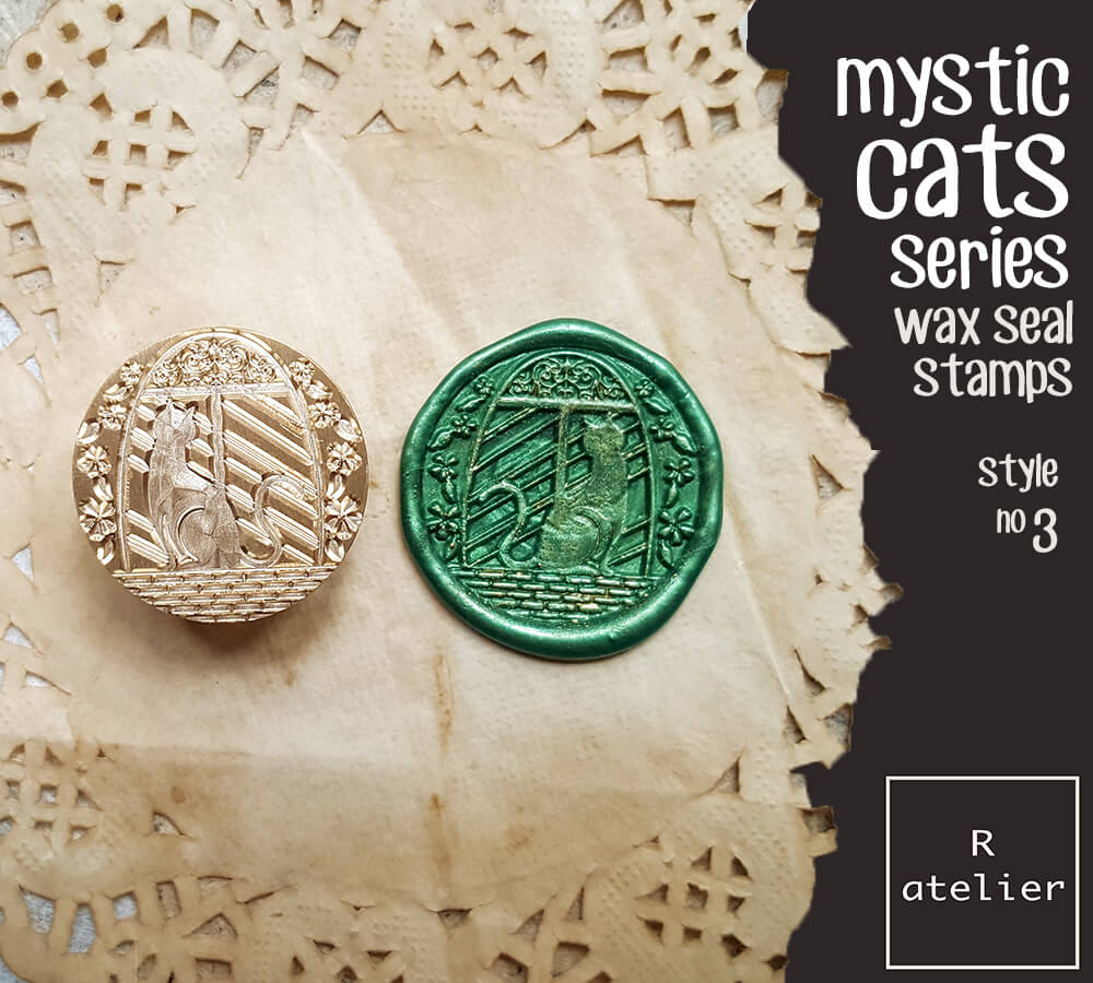 Mystic Cat Series Wax Seal Stamps