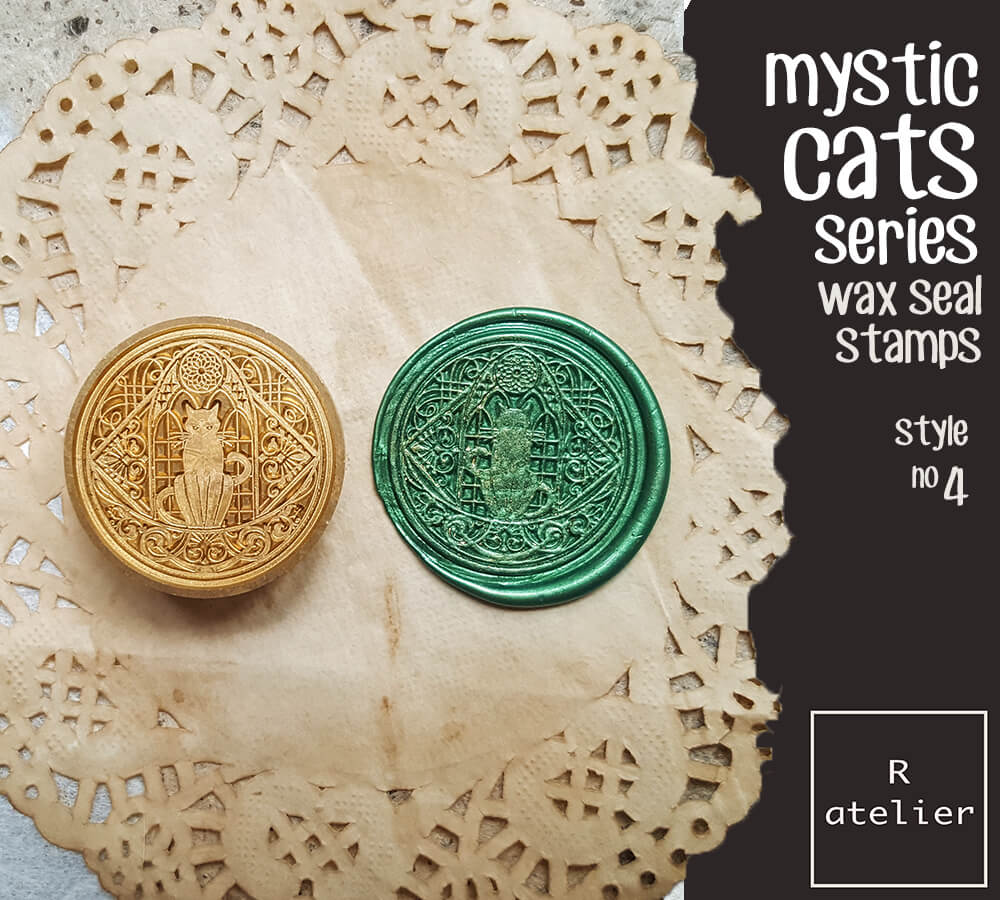 Mystic Cat Series Wax Seal Stamps