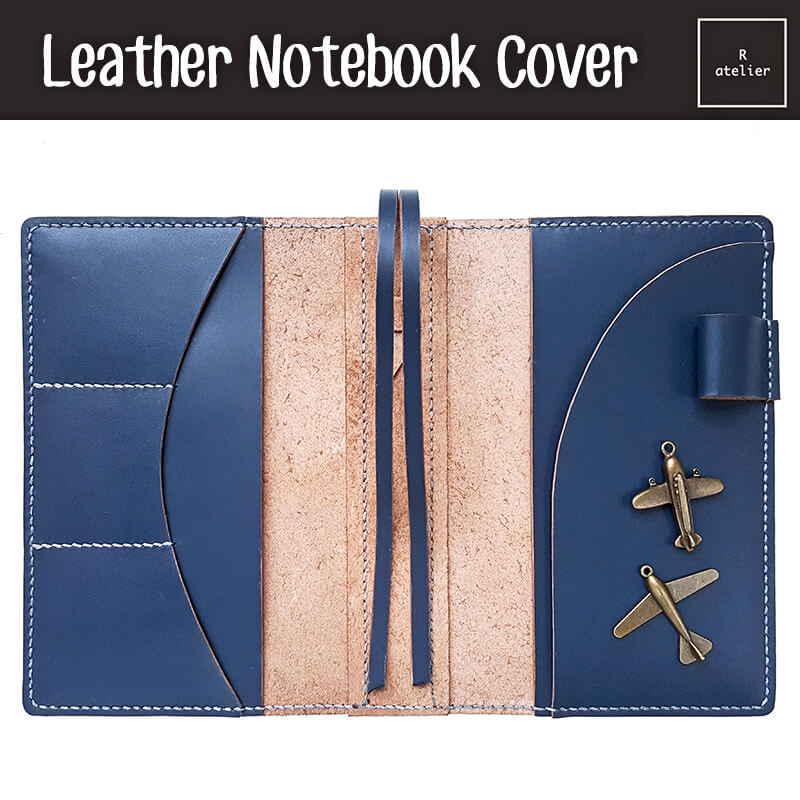 R.atelier B6 Stalogy Leather Notebook Folio Cover