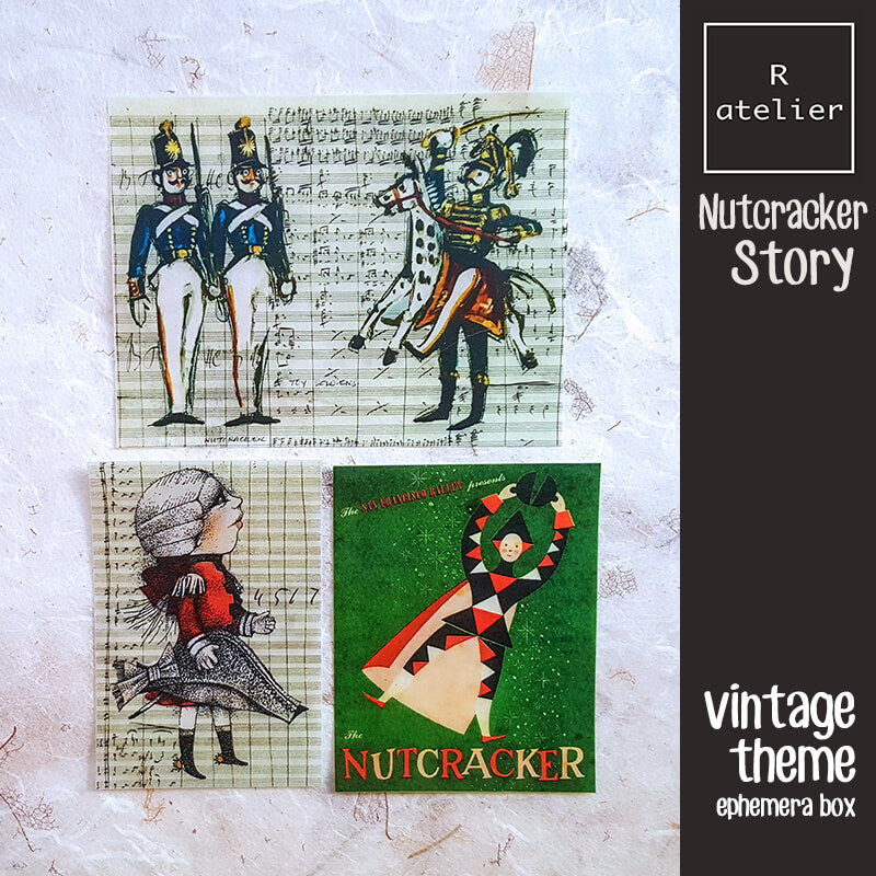 The Nutcracker Story Junk Journaling Scrapbooking Ephemera Box