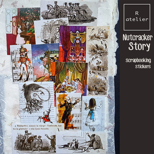 The Nutcracker Story Series Scrapbooking Washi Stickers