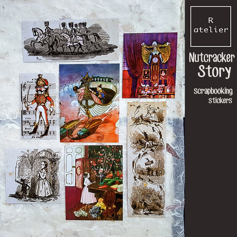 The Nutcracker Story Series Scrapbooking Washi Stickers