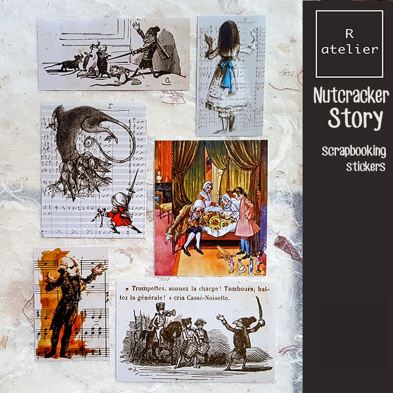 The Nutcracker Story Series Scrapbooking Washi Stickers