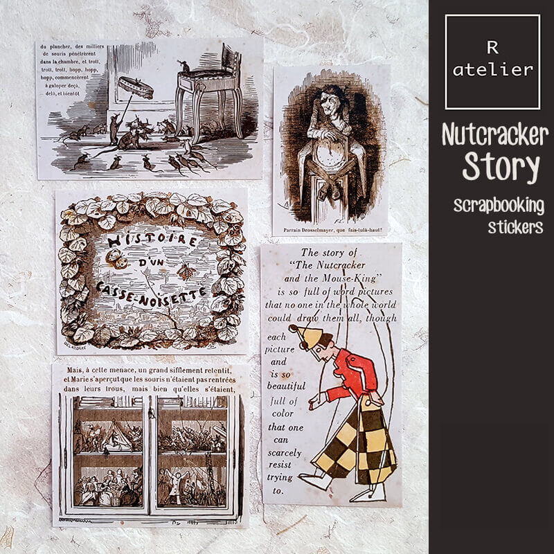 The Nutcracker Story Series Scrapbooking Washi Stickers