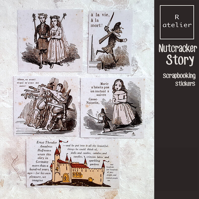 The Nutcracker Story Series Scrapbooking Washi Stickers