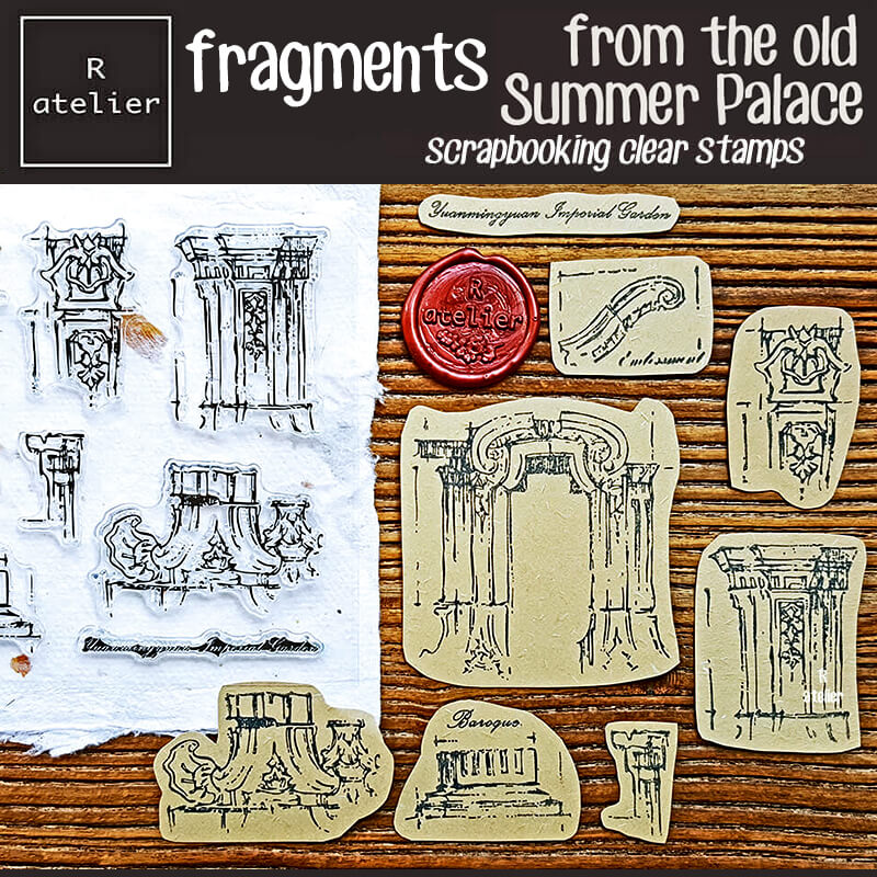 Architecture Ornaments Scrapbooking Clear Stamps