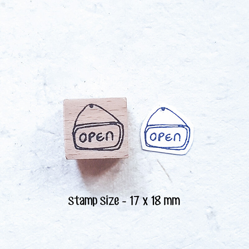 Daily Life Cats Books Coffee Scrapbooking Wooden Stamp