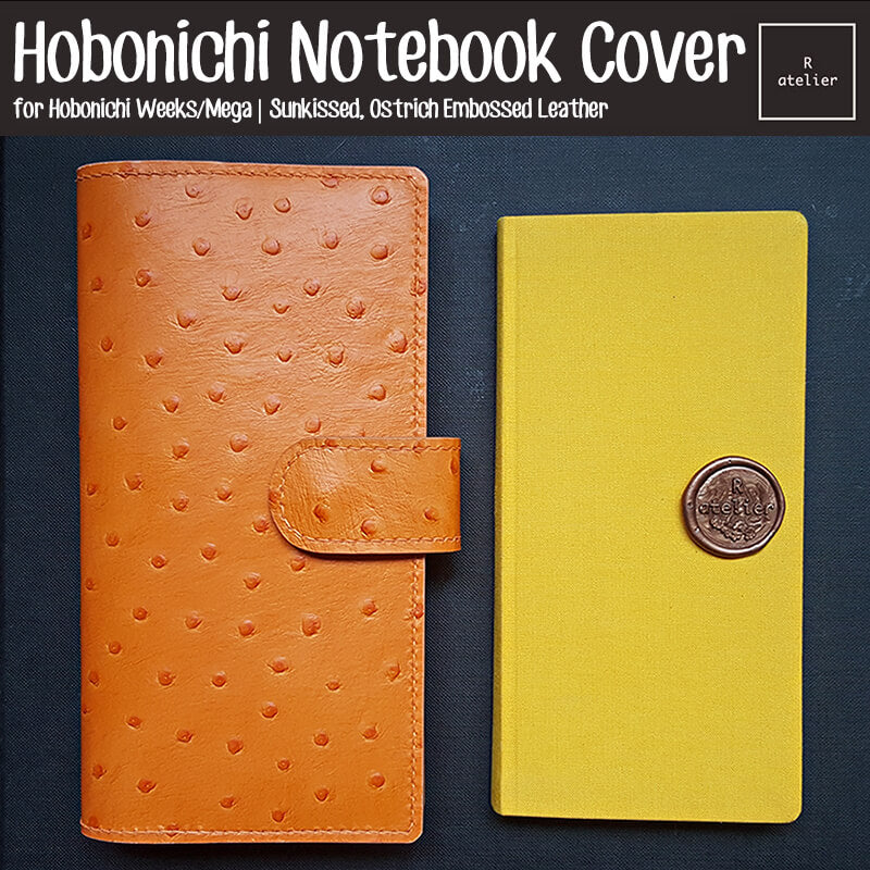 R.atelier Hobonichi Weeks Mega Leather Notebook Folio