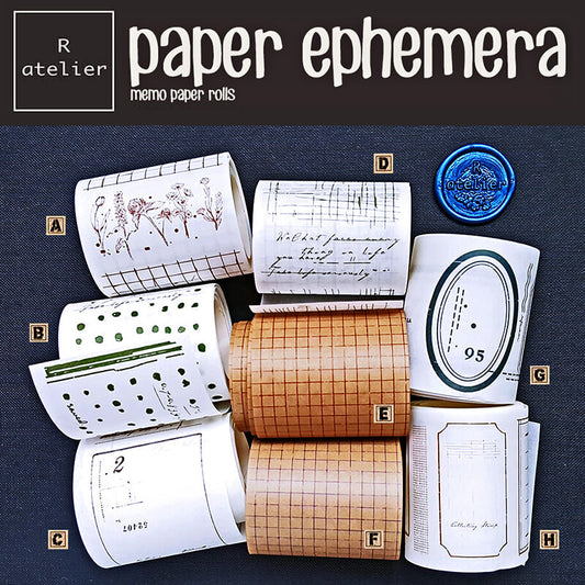 Paper Ephemera Scrapbooking Memo Tape