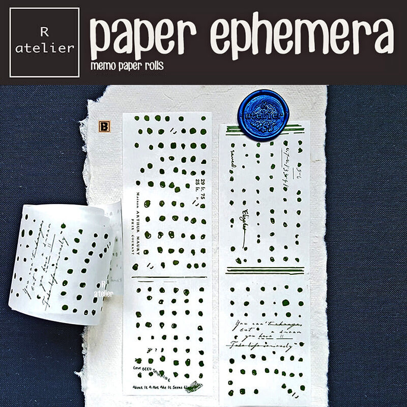 Paper Ephemera Scrapbooking Memo Tape