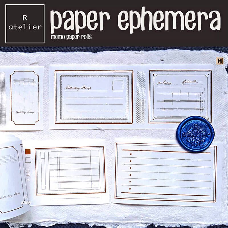 Paper Ephemera Scrapbooking Memo Tape