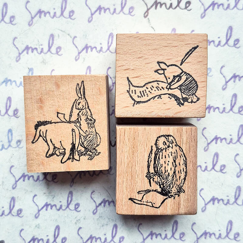 Penpal Love Writing Letters Scrapbooking Wooden Stamp