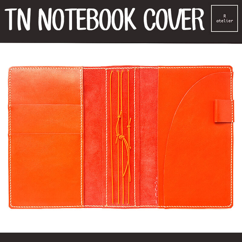 R.atelier A5 TN Leather Notebook Journal Cover Folio