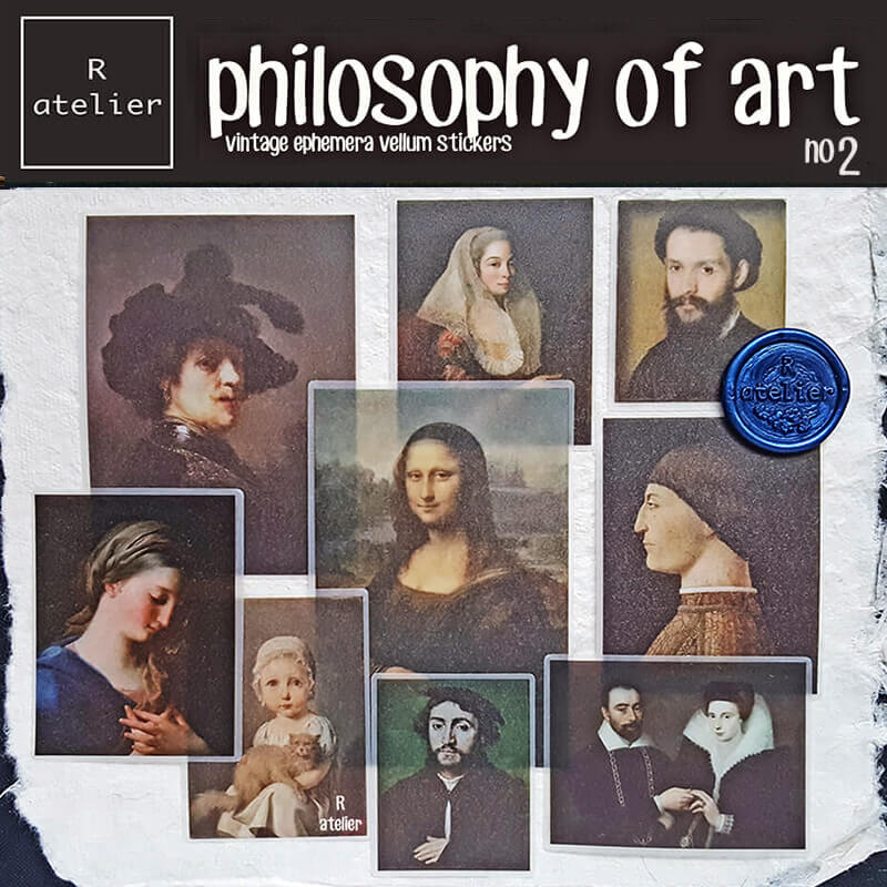 philosophy of art (2) | Decorative Scrapbooking Stickers