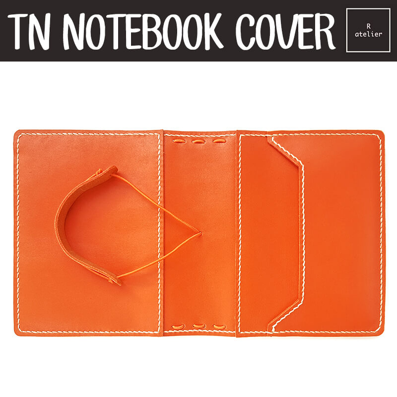 R.atelier A6 TN Leather Notebook Journal Cover Folio