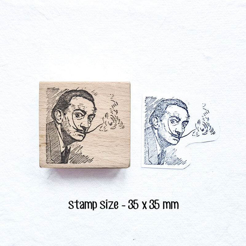 Modern Art Artists Scrapbooking Stamp