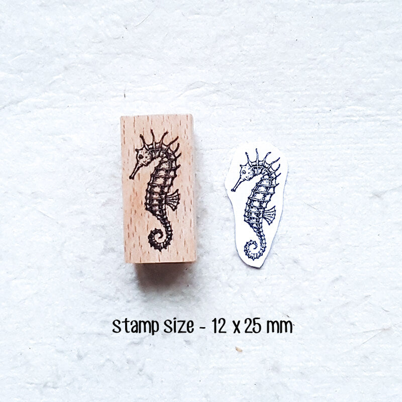 Ocean Saltwater Fish Scrapbooking Wooden Stamp